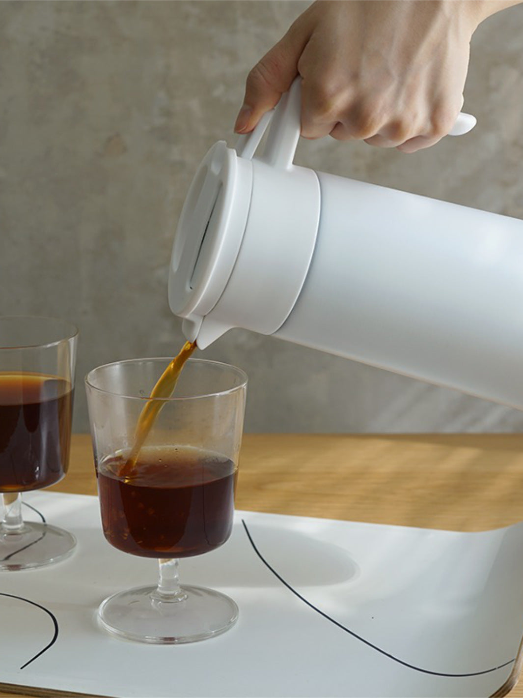 HARIO Double-Walled Thermal Pot (w/ Ceramic Coating) (800ml/27oz)