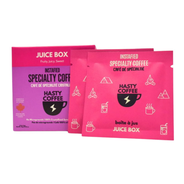 Hasty Instant Specialty Coffee - Juice Box