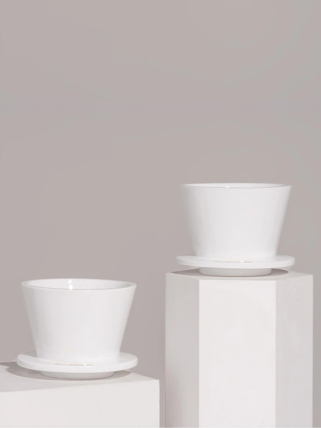 TIMEMORE Crystal Eye B75 Dripper (Ceramic) (White)