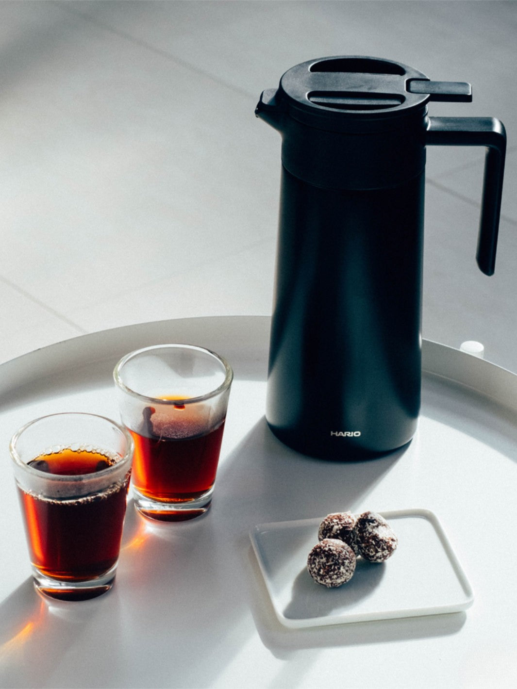 HARIO Double-Walled Thermal Pot (w/ Ceramic Coating) (800ml/27oz)