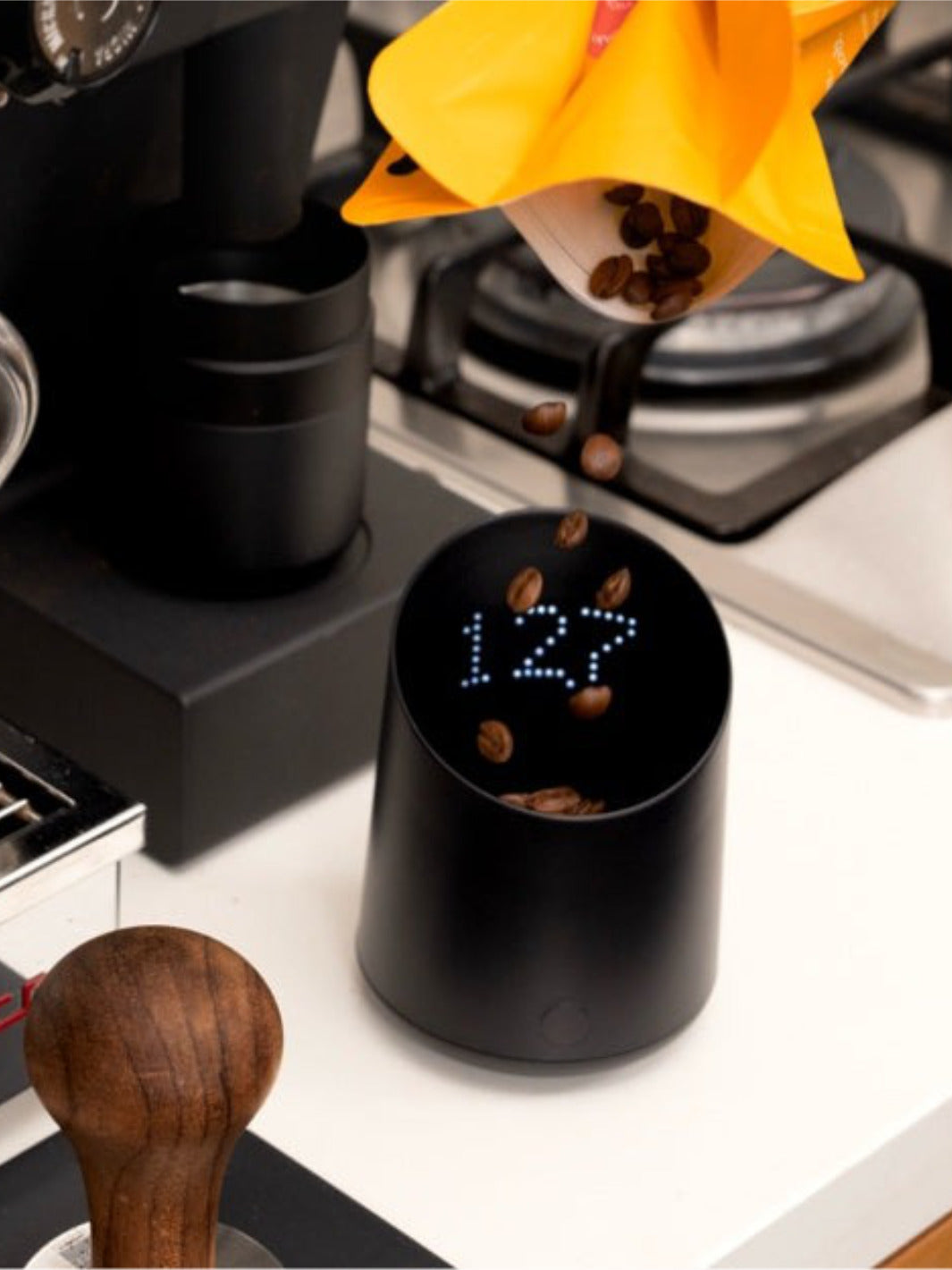 SUBMINIMAL Subscale Digital Coffee Dosing Cup