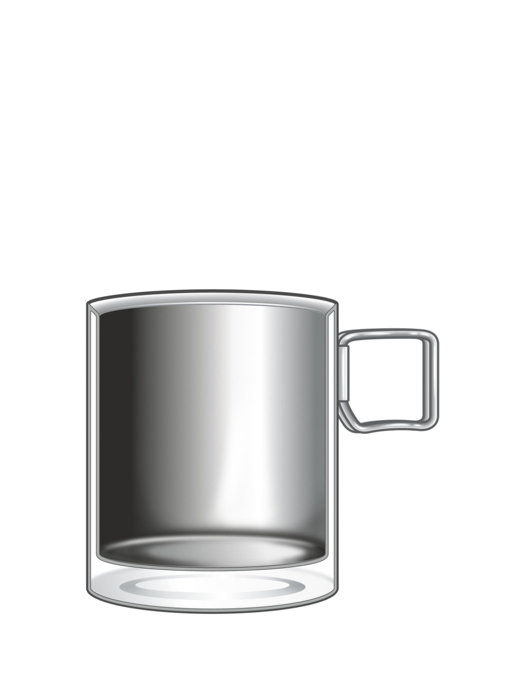 KOGU Double-Layer Mug (330ml/11.16oz)