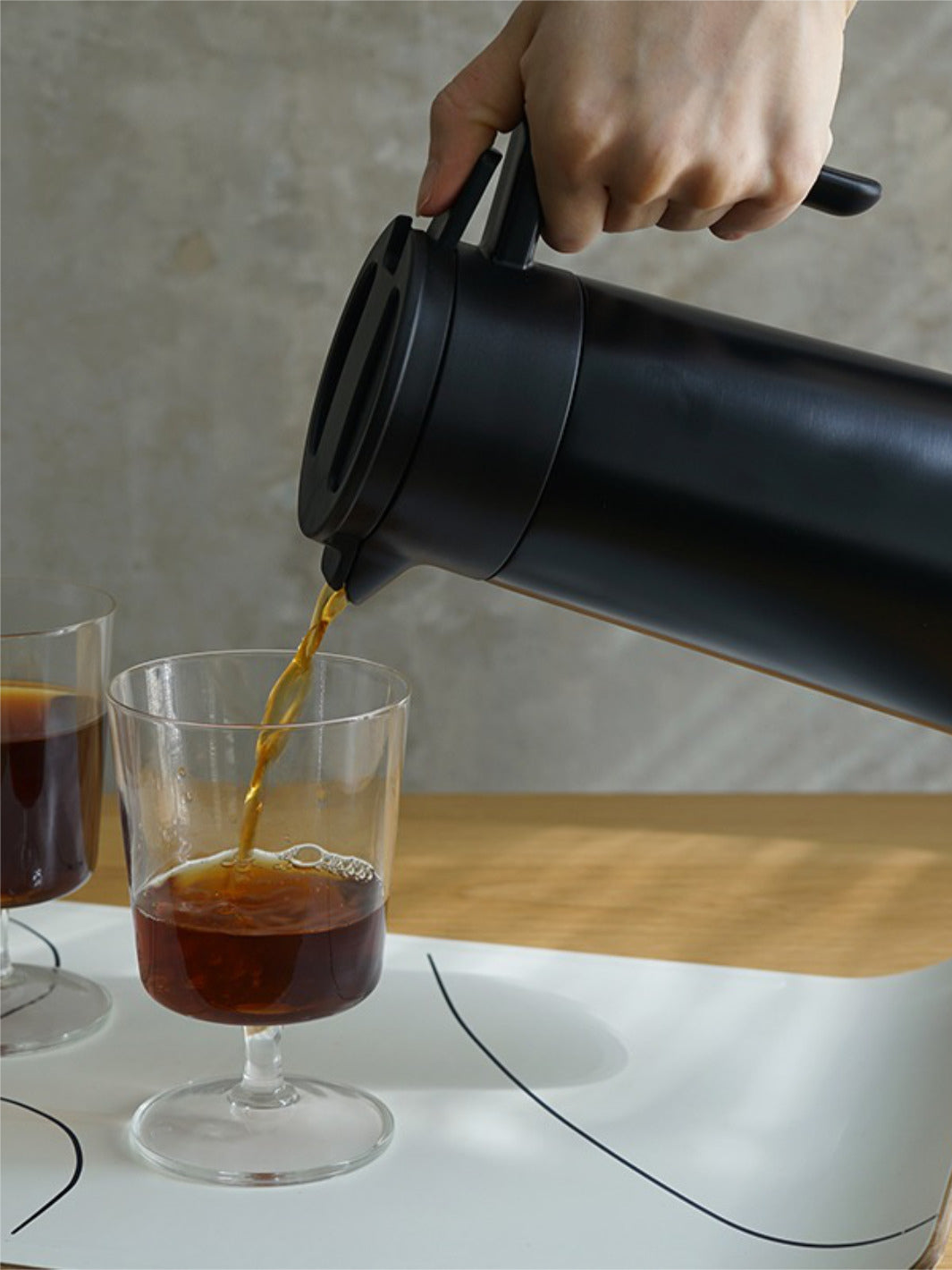 HARIO Double-Walled Thermal Pot (w/ Ceramic Coating) (800ml/27oz)