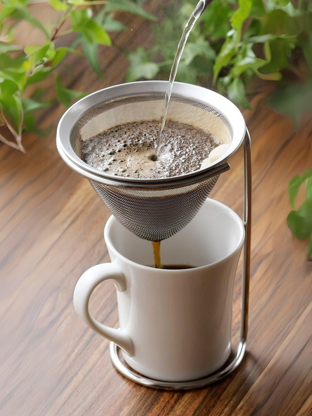 KOGU Pour-Over Mesh Dripper and Stand