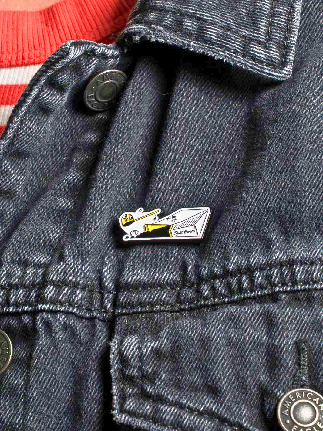 EIGHT OUNCE Brew Crew Pin