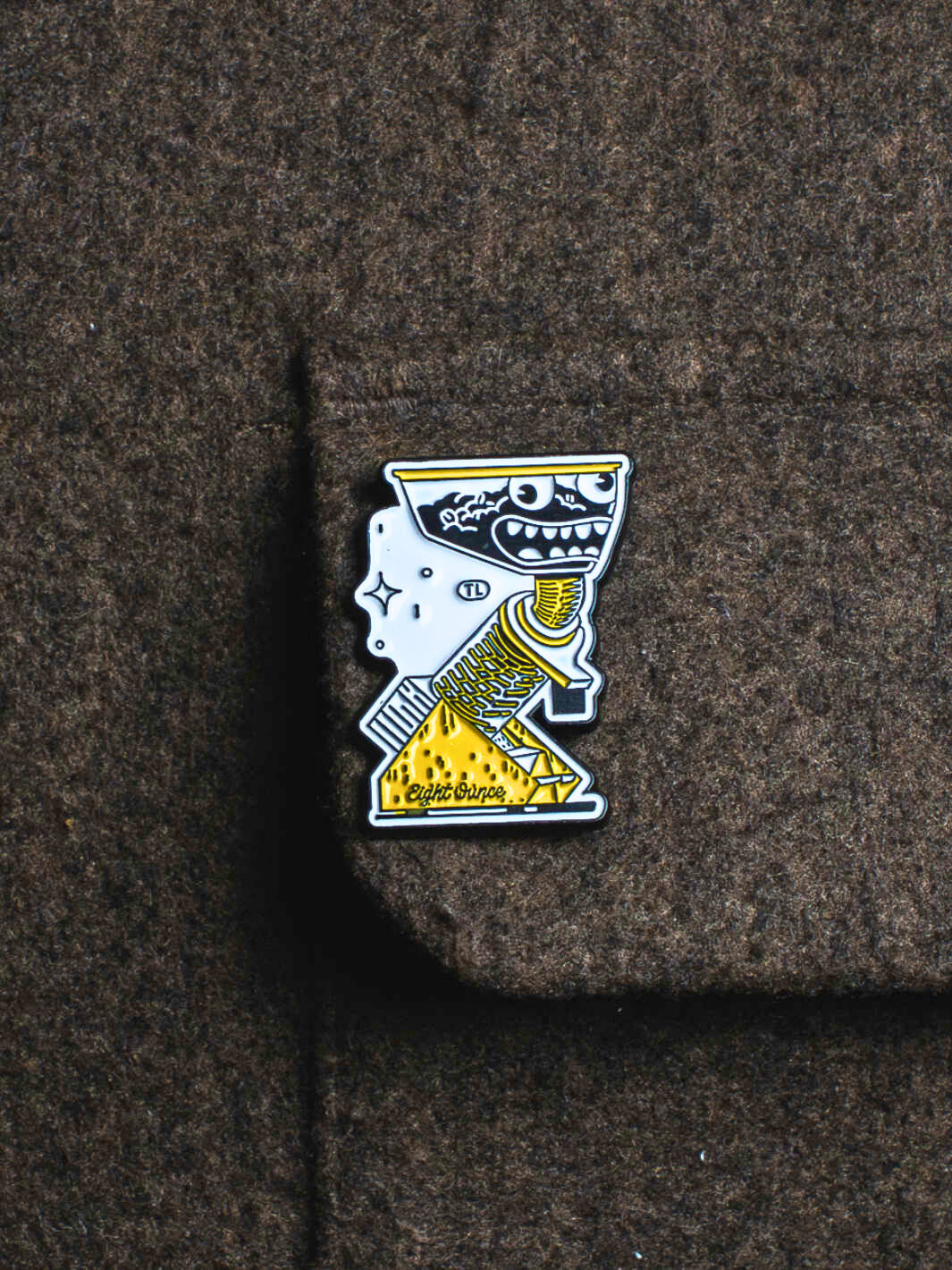 EIGHT OUNCE Brew Crew Pin