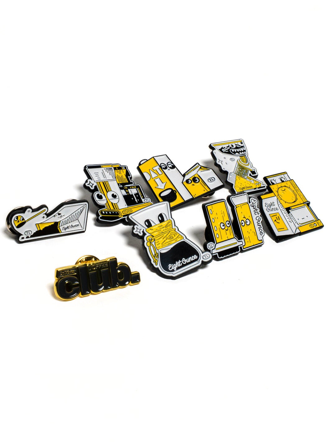 EIGHT OUNCE Brew Crew Pin