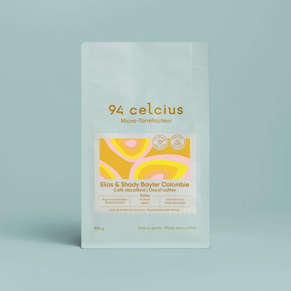 94 Celcius - Decaf Colombia Elias & Shady Bayter