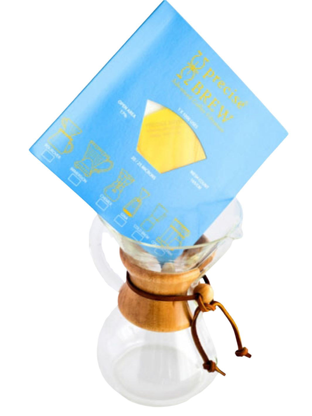 PRECISE BREW CHEMEX® 6-Cup Filters