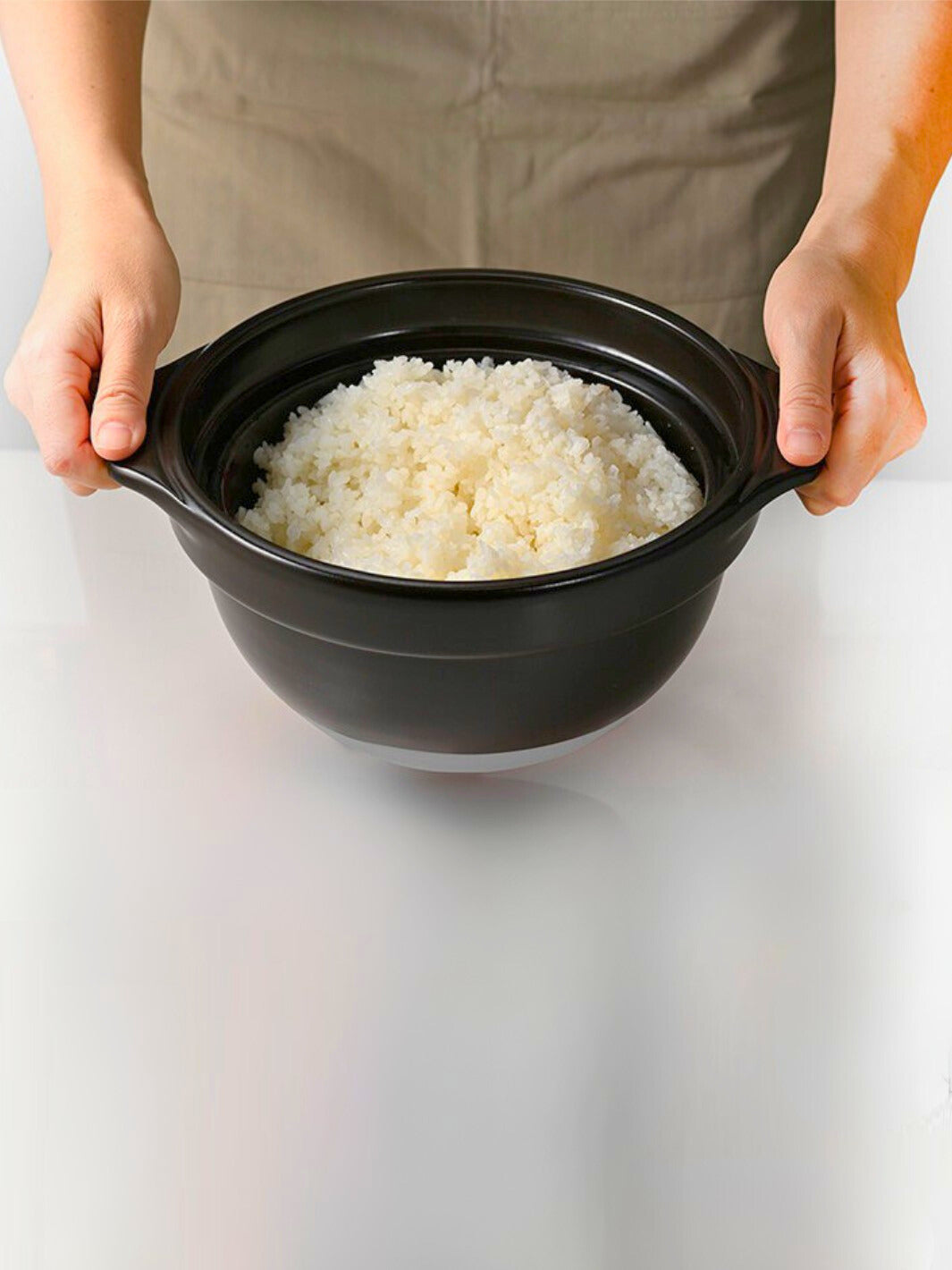 HARIO Gohangama Glass Lid Rice Cooker