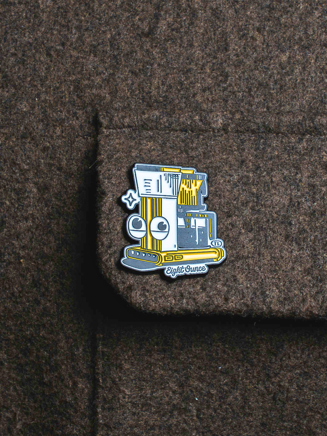 EIGHT OUNCE Brew Crew Pin