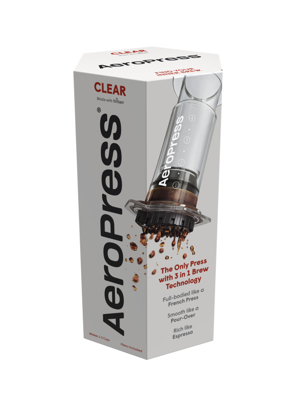 AeroPress Clear Coffee Maker (Open Box)