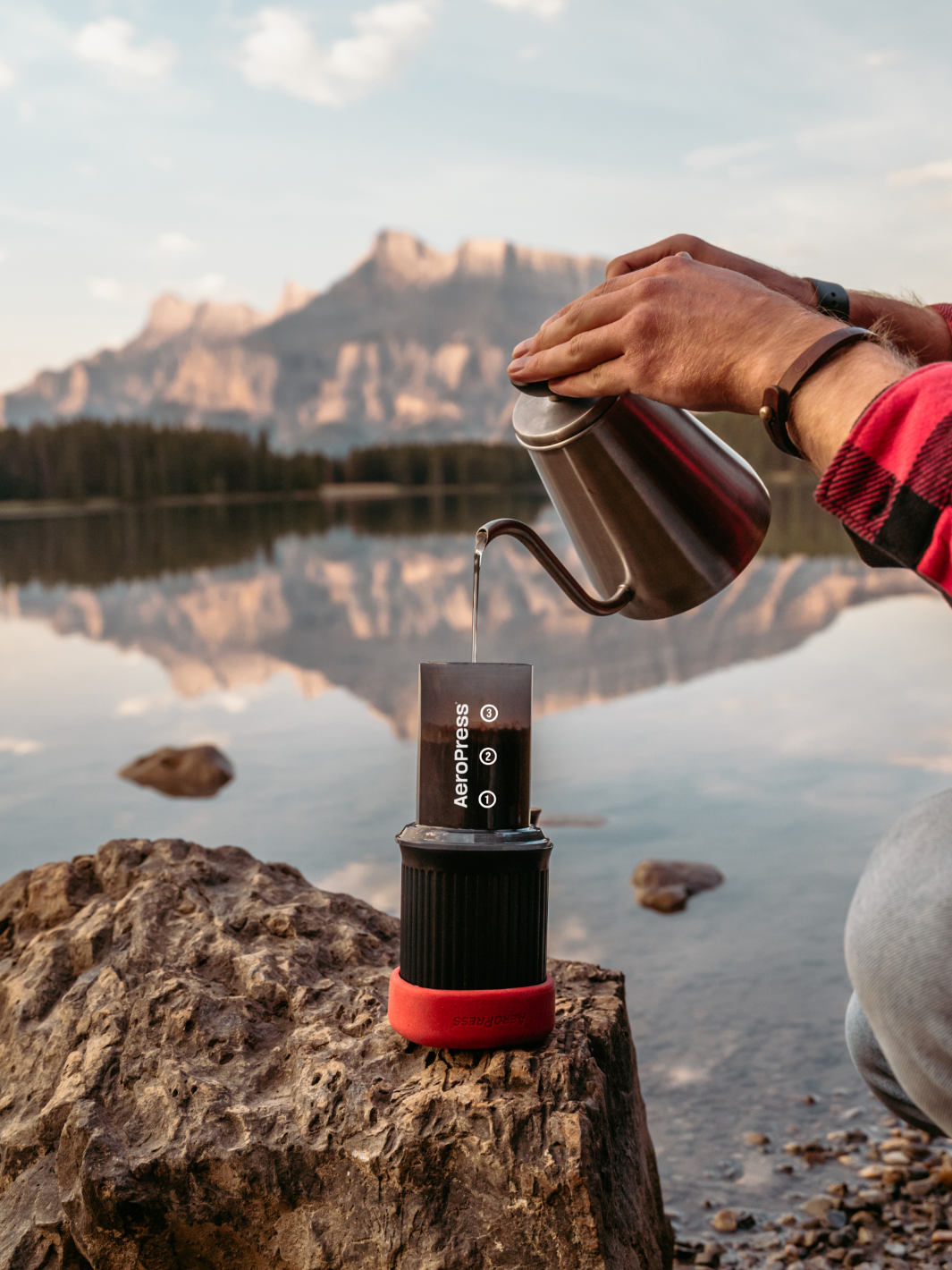 AeroPress Go Coffee Maker (Lightly Used)