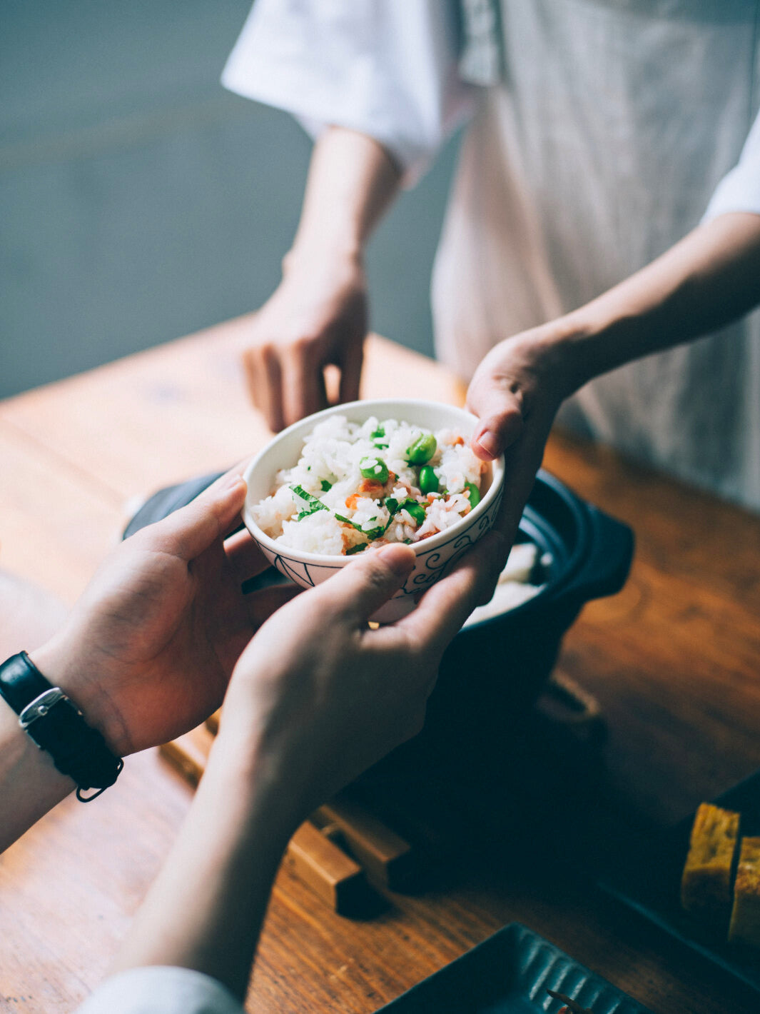 HARIO Gohangama Glass Lid Rice Cooker
