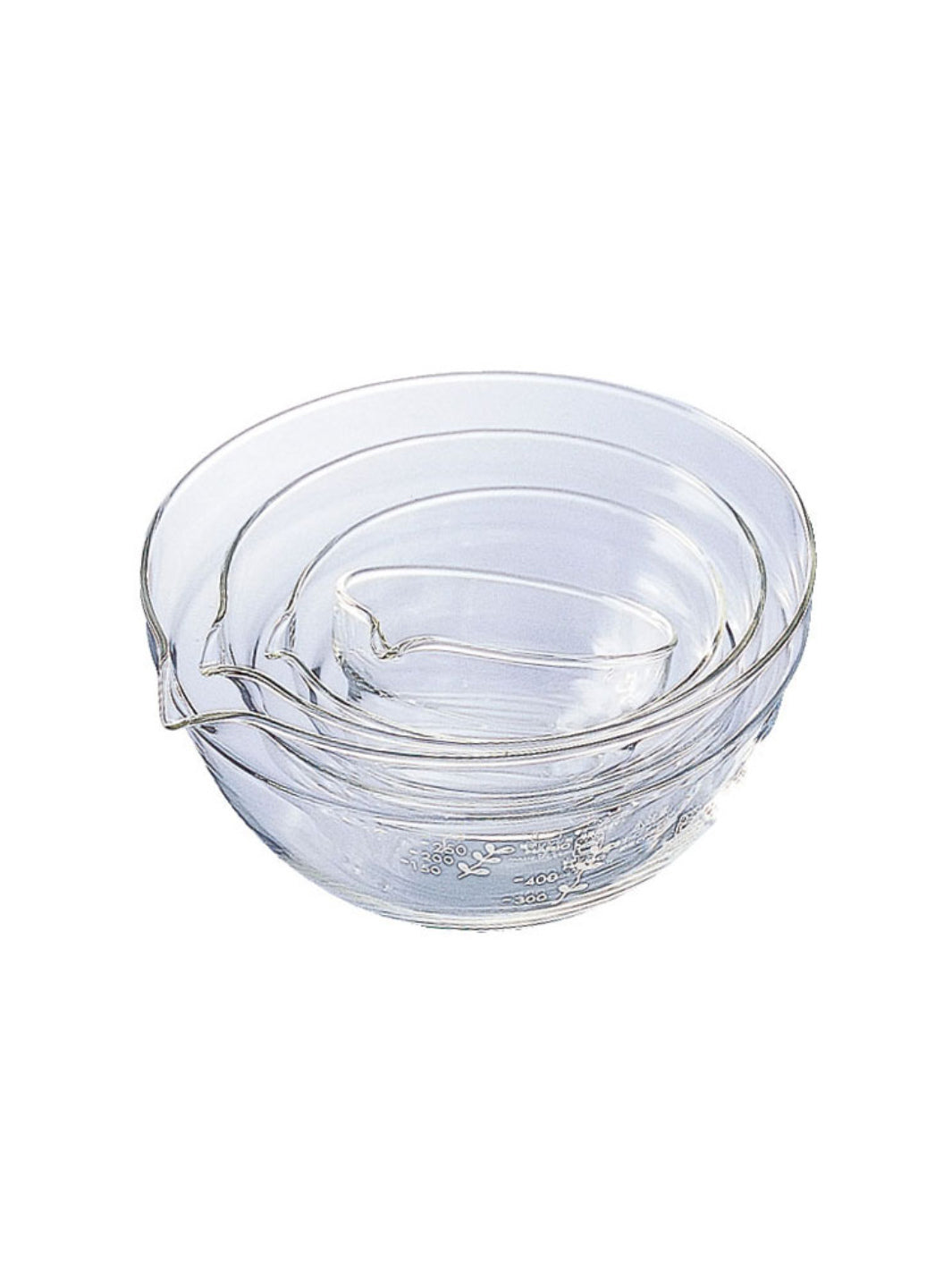 HARIO Mixing Bowl with Spout 4-Piece Set