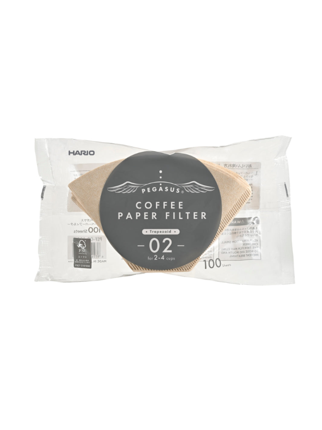 HARIO Pegasus 02 Filters (100-Pack)