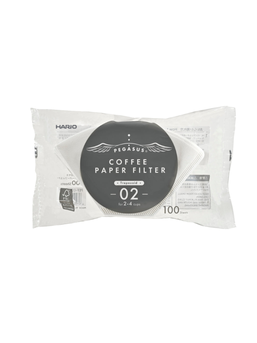 HARIO Pegasus 02 Filters (100-Pack)