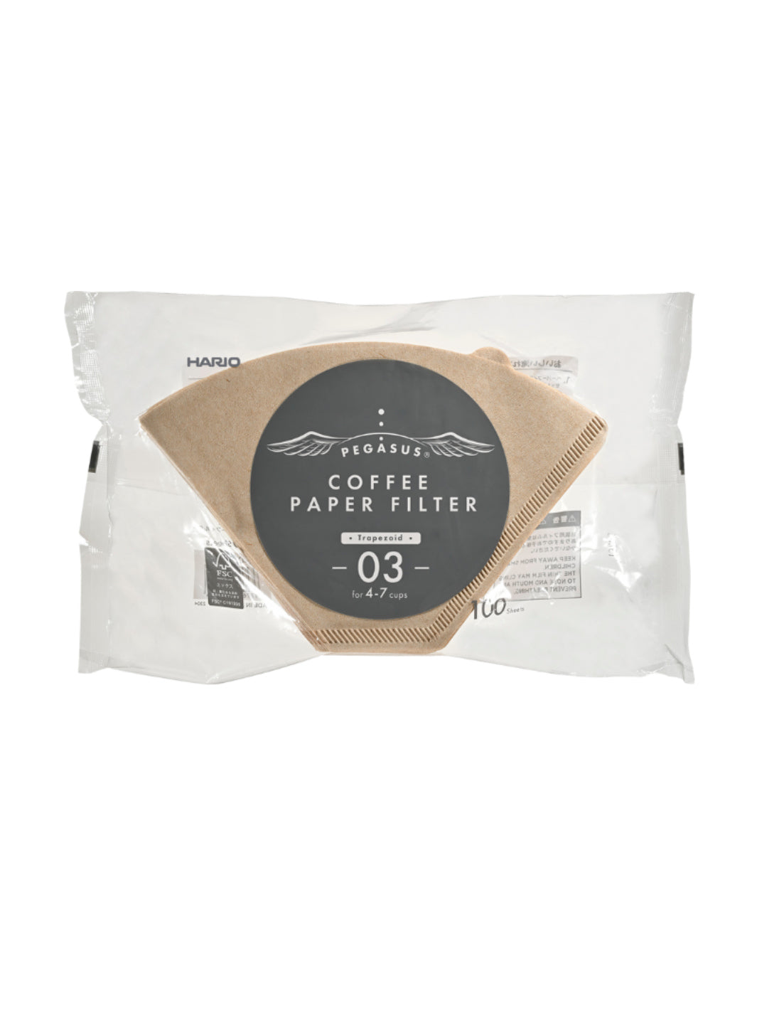 HARIO Pegasus 03 Filters (100-Pack)