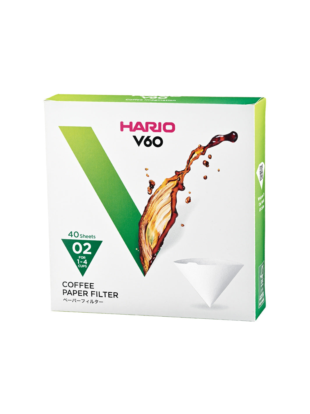 HARIO V60-02 Filters (40-Pack)