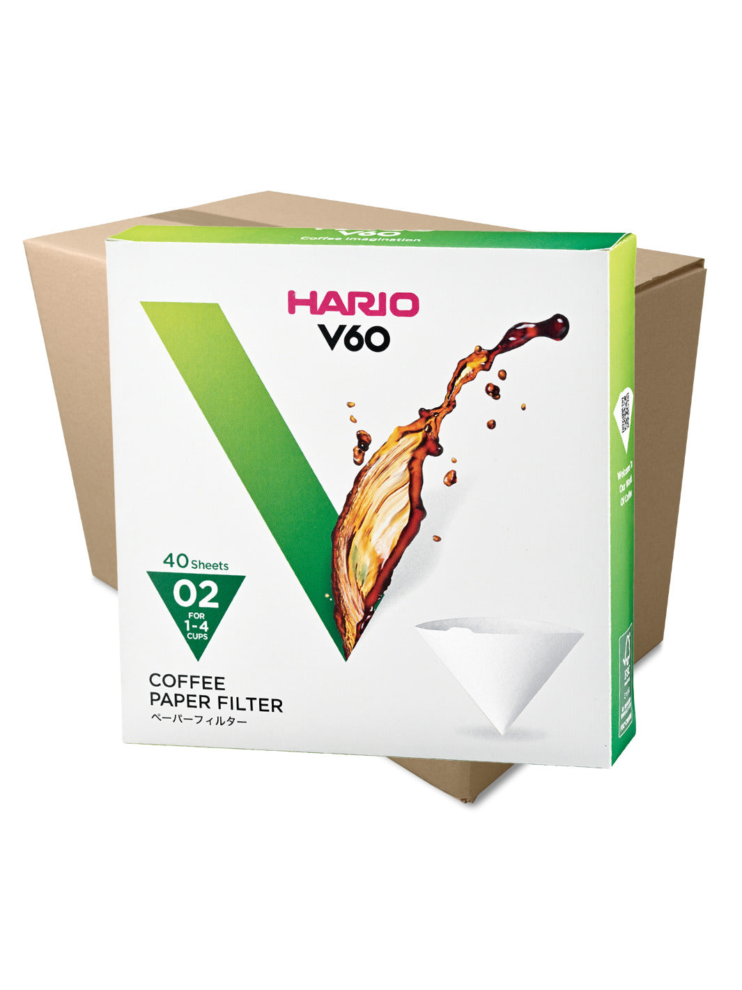 HARIO V60-02 Filters (40-Pack)
