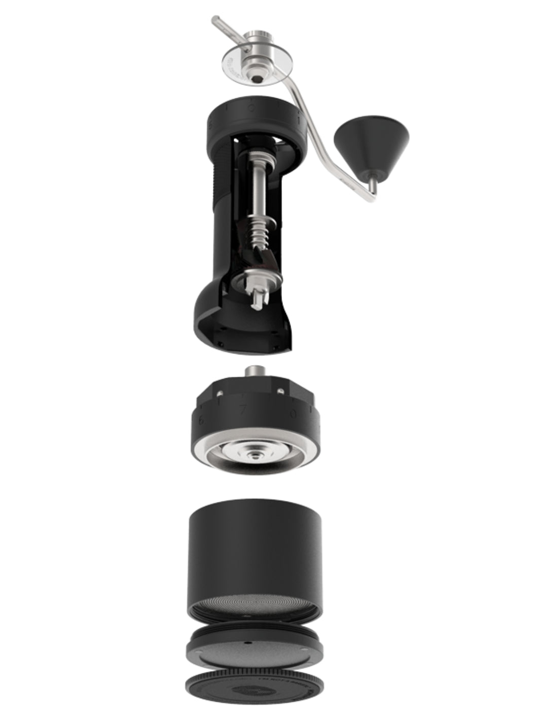 MOMENTEM Dual Burr Hand Grinder