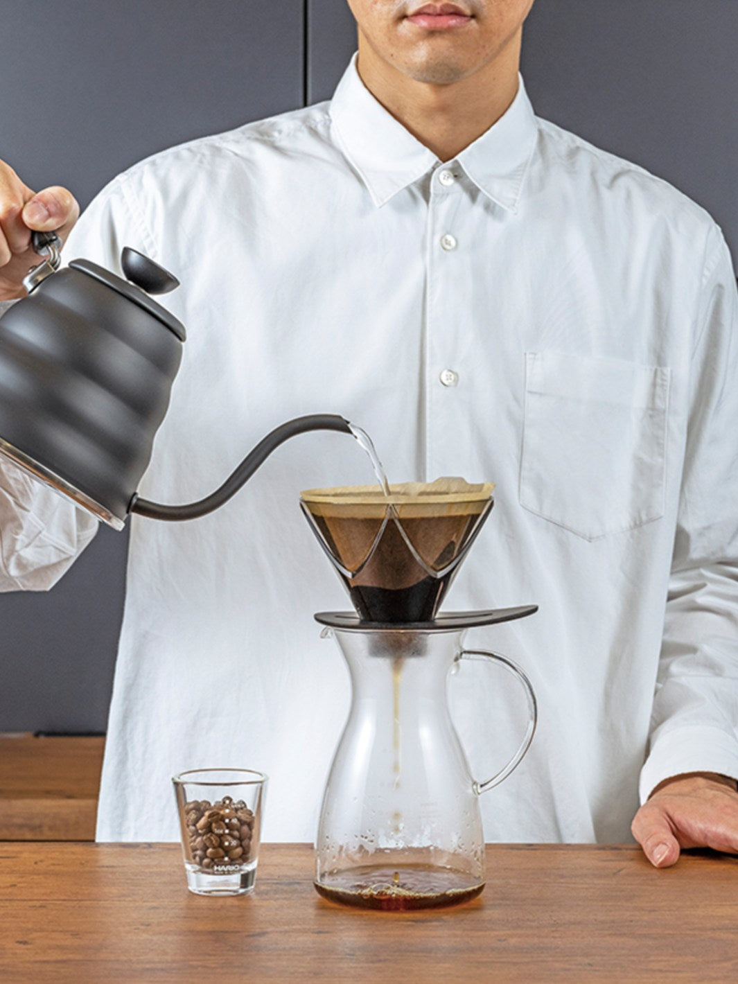 HARIO V60 MUGEN Dripper (Plastic)