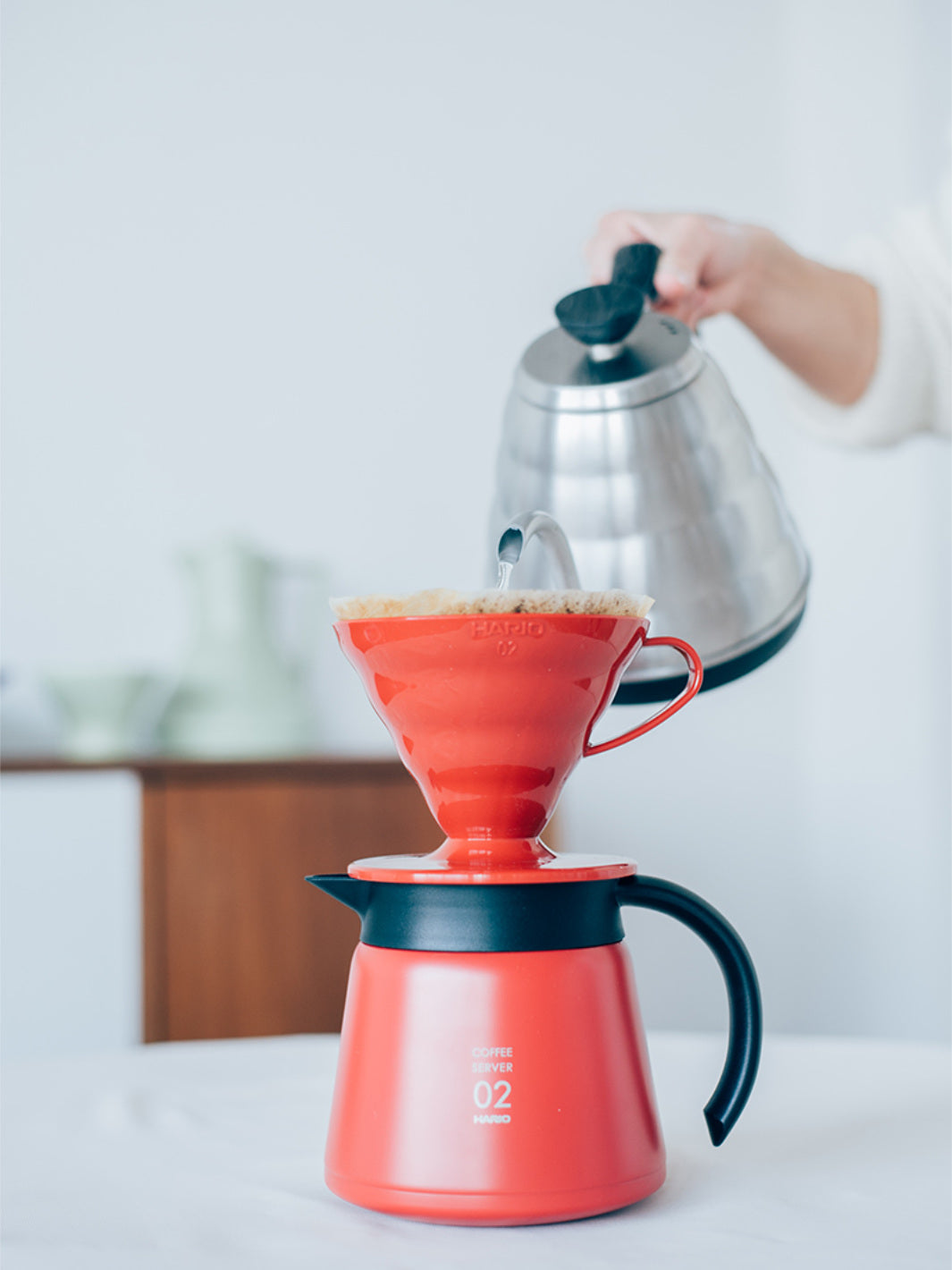 HARIO V60-02 Dripper (Plastic)