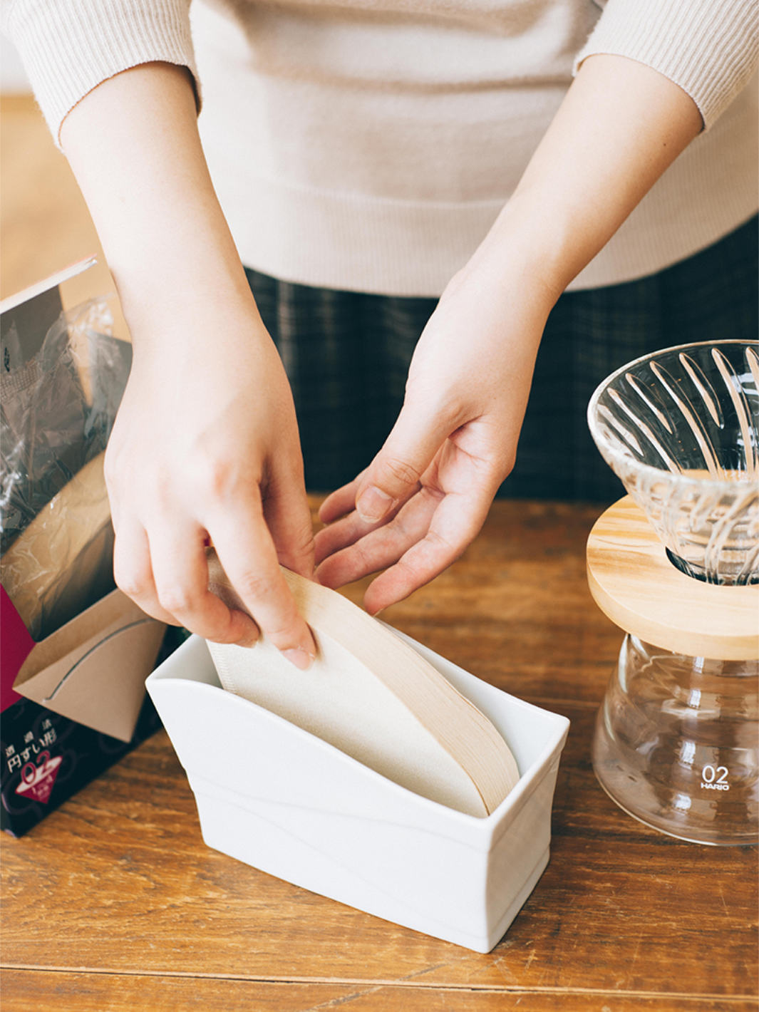 HARIO V60 Paper Filter Stand