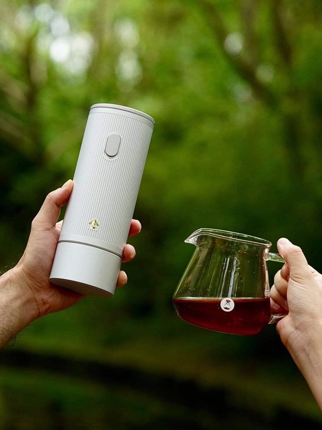 Millab E01 Electric Grinder and Timemore Carafe