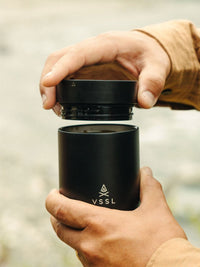 Photo of VSSL Nest Pourover Coffee Kit (Black) (Minor Aesthetic Defect) ( ) [ Yard Sale ] [ Yard Sale ]