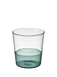 Photo of HARIO COLOURS Half Colour Glass (360ml/12.17oz) ( Green ) [ HARIO ] [ Glasses ]