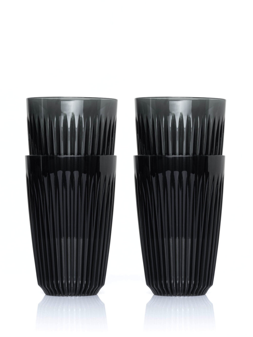 Photo of HUSKEE Renew Cup (355ml/12oz) ( Smoke 4-Pack ) [ Huskee ] [ Coffee Cups ]