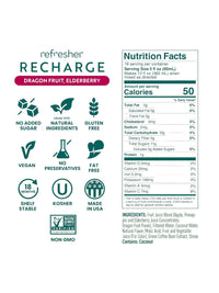 Photo of SmartFruit Recharge Refresher (1419.53ml/48oz) (Dragonfruit, Elderberry) ( ) [ SmartFruit ] [ Drink Concentrate ]