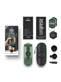 Photo of WACACO Nanopresso Elements (Moss Green) with Case (Damaged Box) ( ) [ Yard Sale ] [ Yard Sale ]