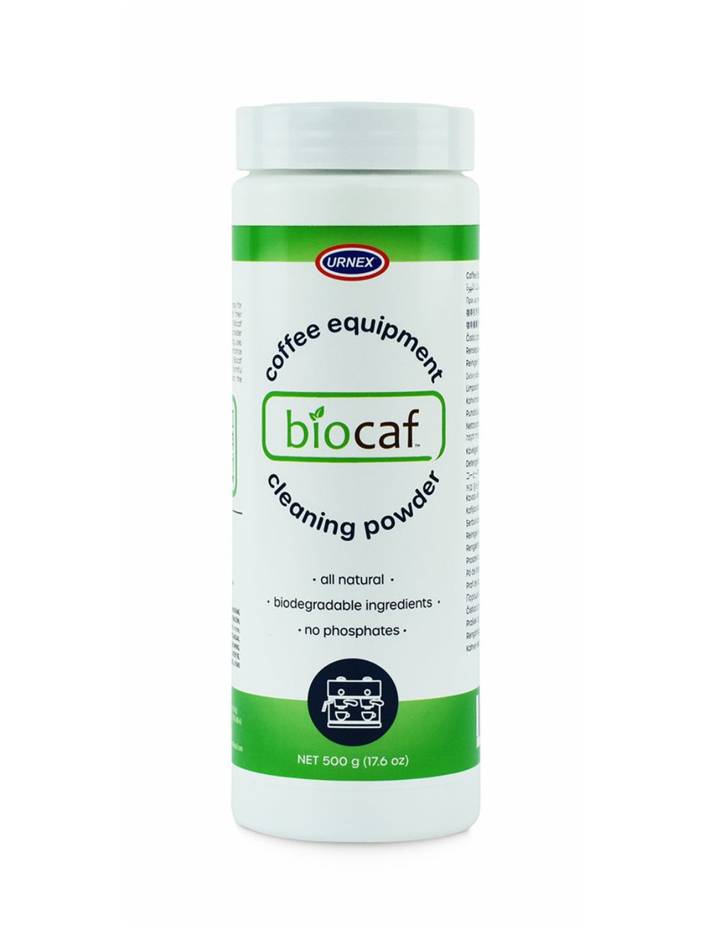 Photo of URNEX Biocaf Coffee Equipment Cleaning Powder (500g/17.6oz) ( 1 Unit ) [ Urnex ] [ Cleaners ]