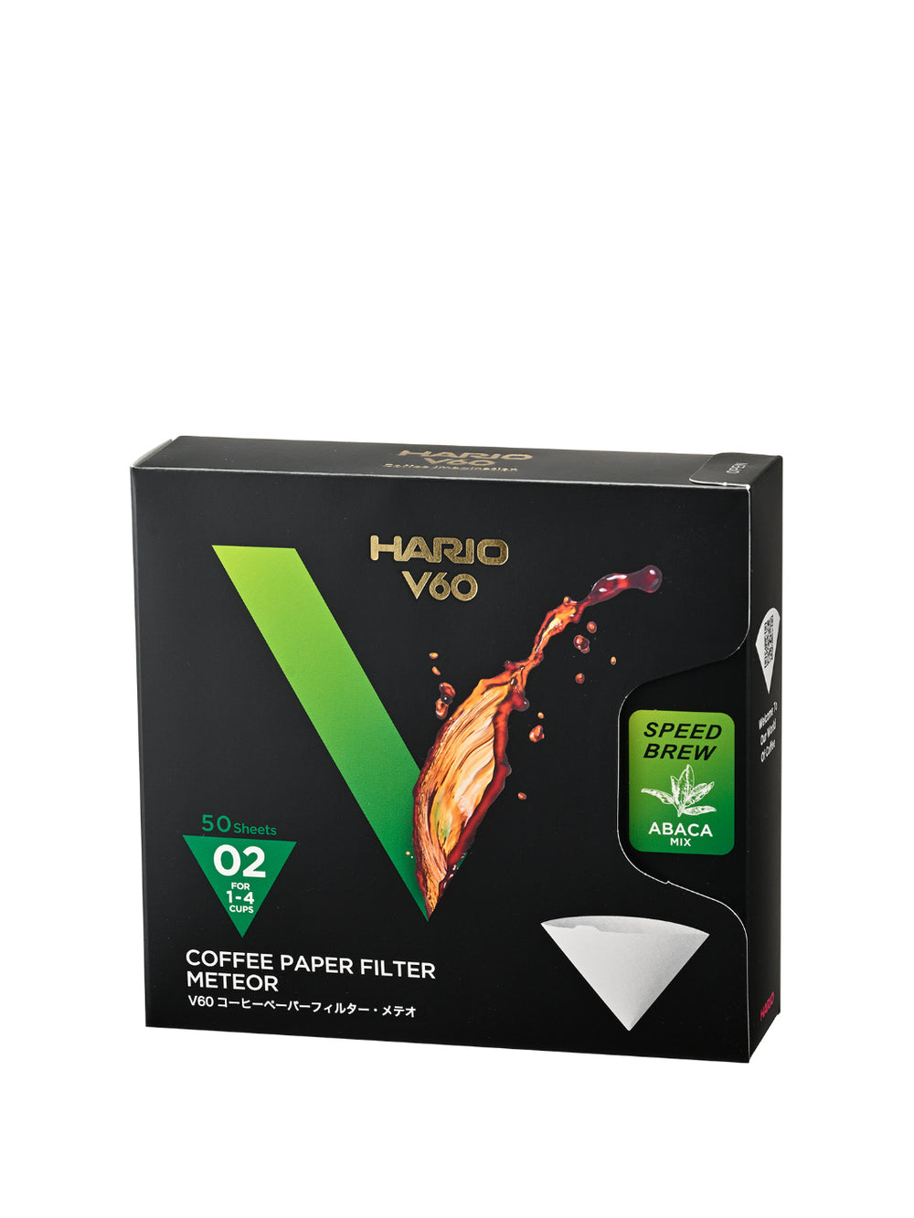 Photo of HARIO METEOR V60-02 Abaca Speed Filters (50-Pack) ( Default Title ) [ HARIO ] [ Paper Filters ]