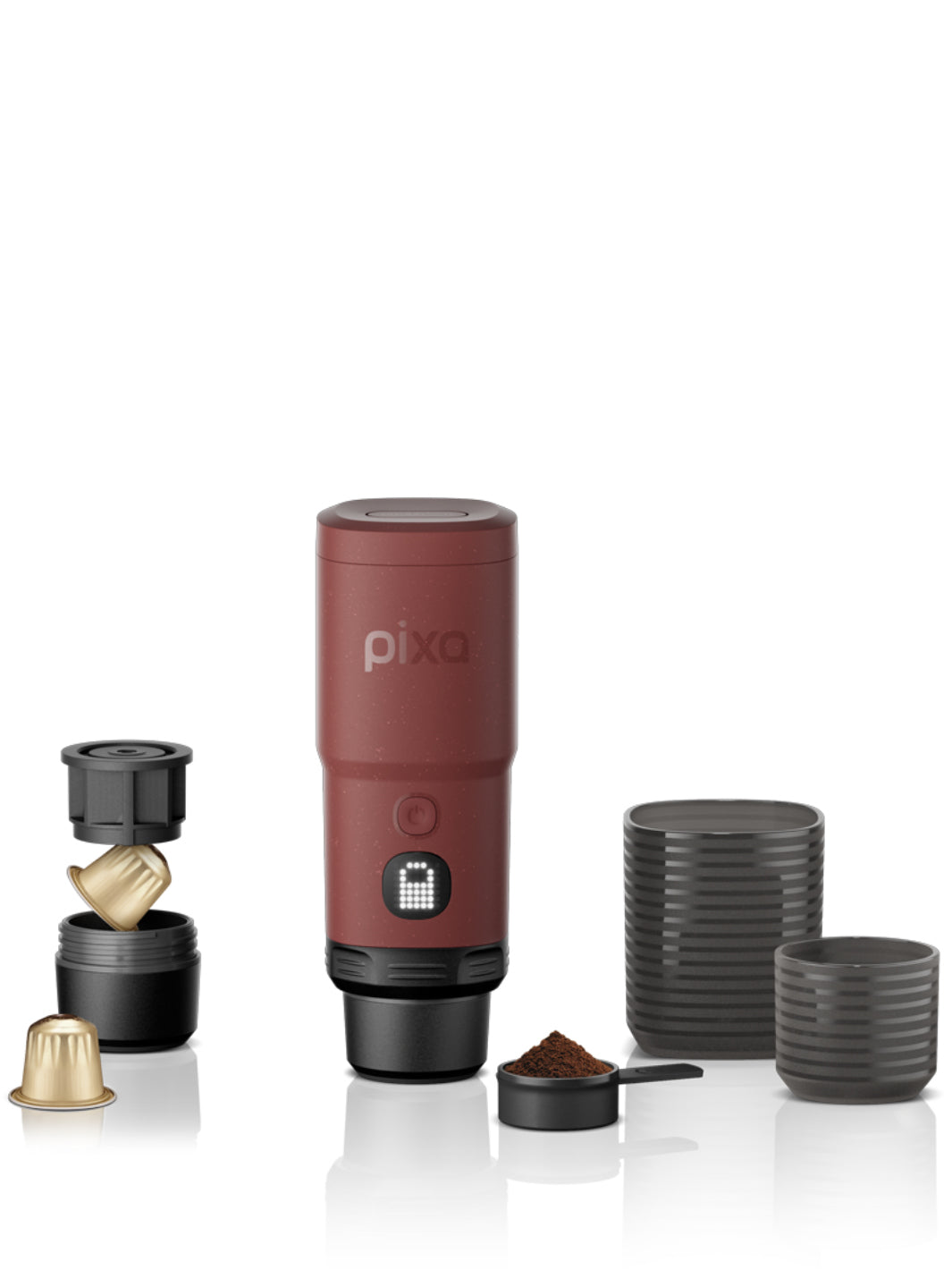 WACACO Pixapresso (Tuscan Red) (Damaged Box)