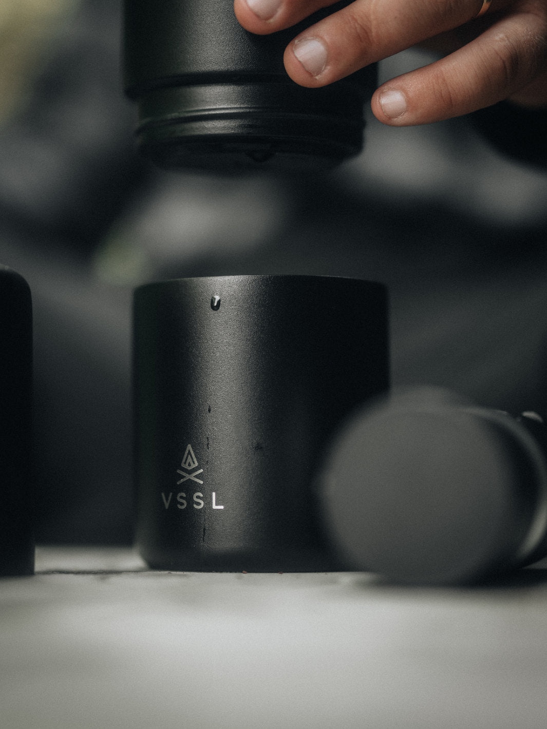 VSSL Nest Mug (295ml/10oz) (Black) (Damaged Box)