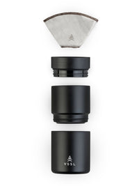 Photo of VSSL Nest Pourover Set (Black) (Damaged Box) ( ) [ Yard Sale ] [ Yard Sale ]