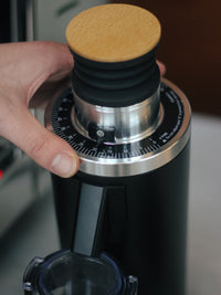 Photo of DF GRINDERS DF54 All-Purpose Coffee Grinder (120V) (Black) (Minor Aesthetic Defect) ( ) [ Yard Sale ] [ Yard Sale ]