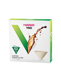 Photo of HARIO V60-02 Filters (40-Pack) (Brown) (Damaged Box) ( Default Title ) [ Yard Sale ] [ Yard Sale ]