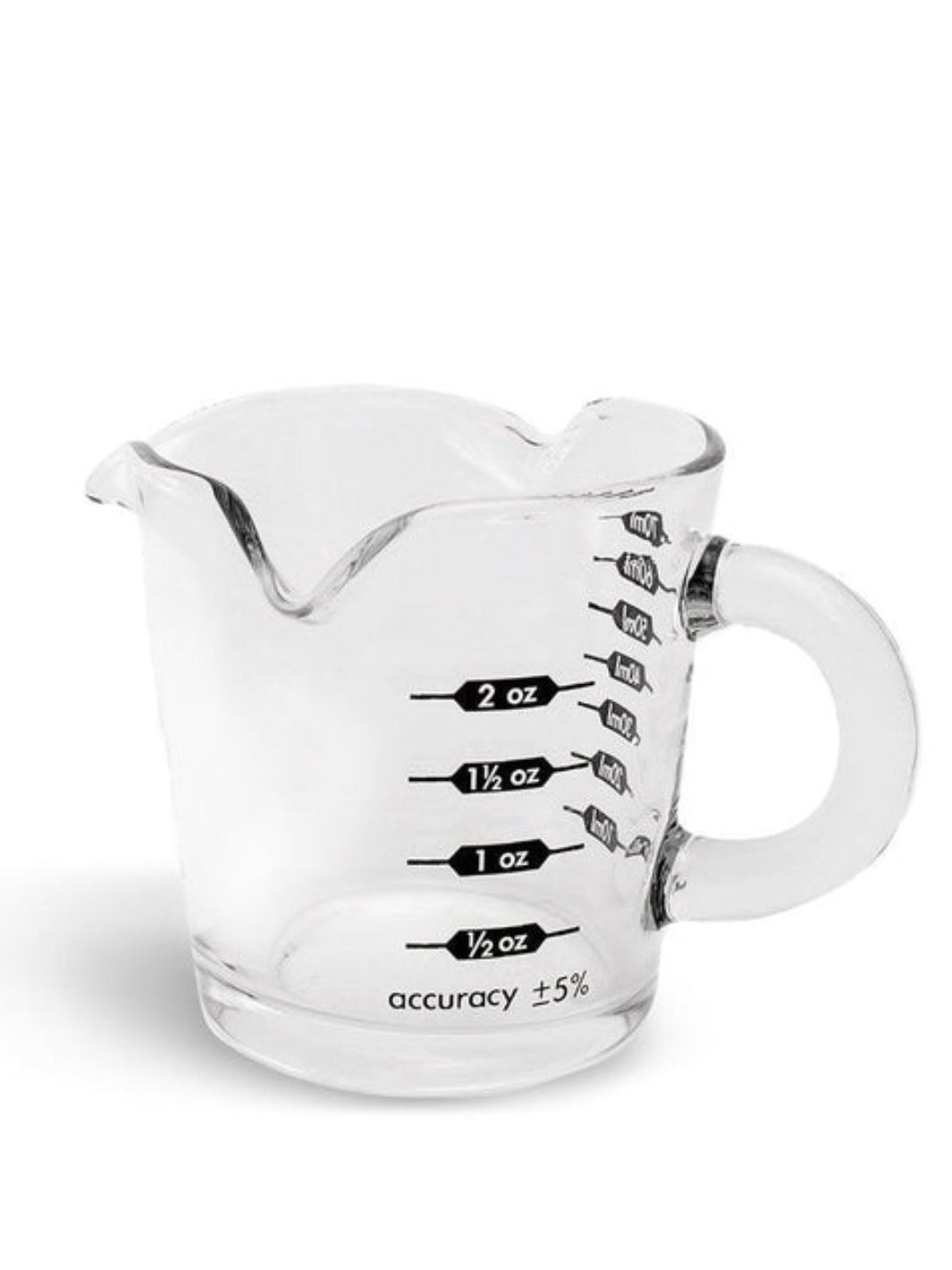 BARISTA BASICS Triple Spout Shot Glass (88.72ml/3oz)