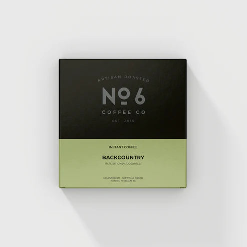 Photo of No6 - INSTANT Backcountry (Pack of 6) ( Default Title ) [ No6 Coffee Co. ] [ Coffee ]