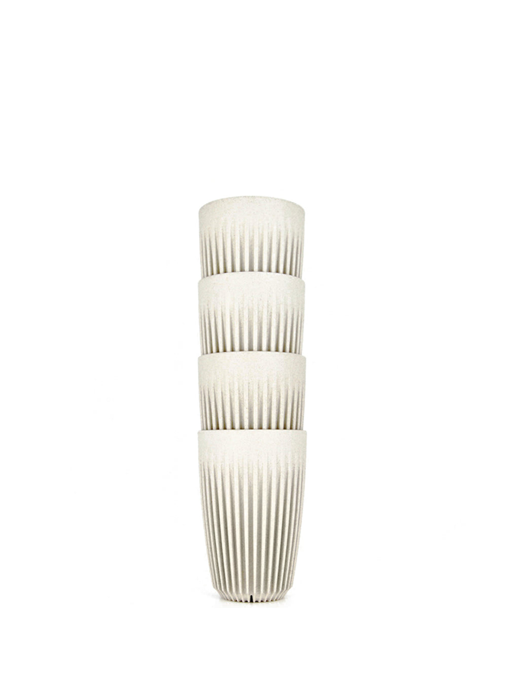 Photo of HUSKEE Original Cup (355ml/12oz) ( Natural 4-Pack ) [ Huskee ] [ Coffee Cups ]