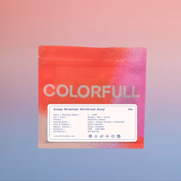 Photo of Colorfull - Orange Marmalade Decaf (1kg) ( Default Title ) [ Colorfull Coffee ] [ Coffee ]