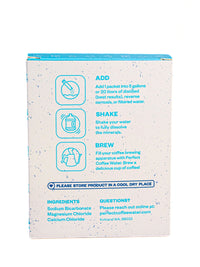Photo of PERFECT COFFEE WATER Mineral Packets (5 Gallon) (10-Pack) ( ) [ Perfect Coffee Water ] [ Water Enhancement ]