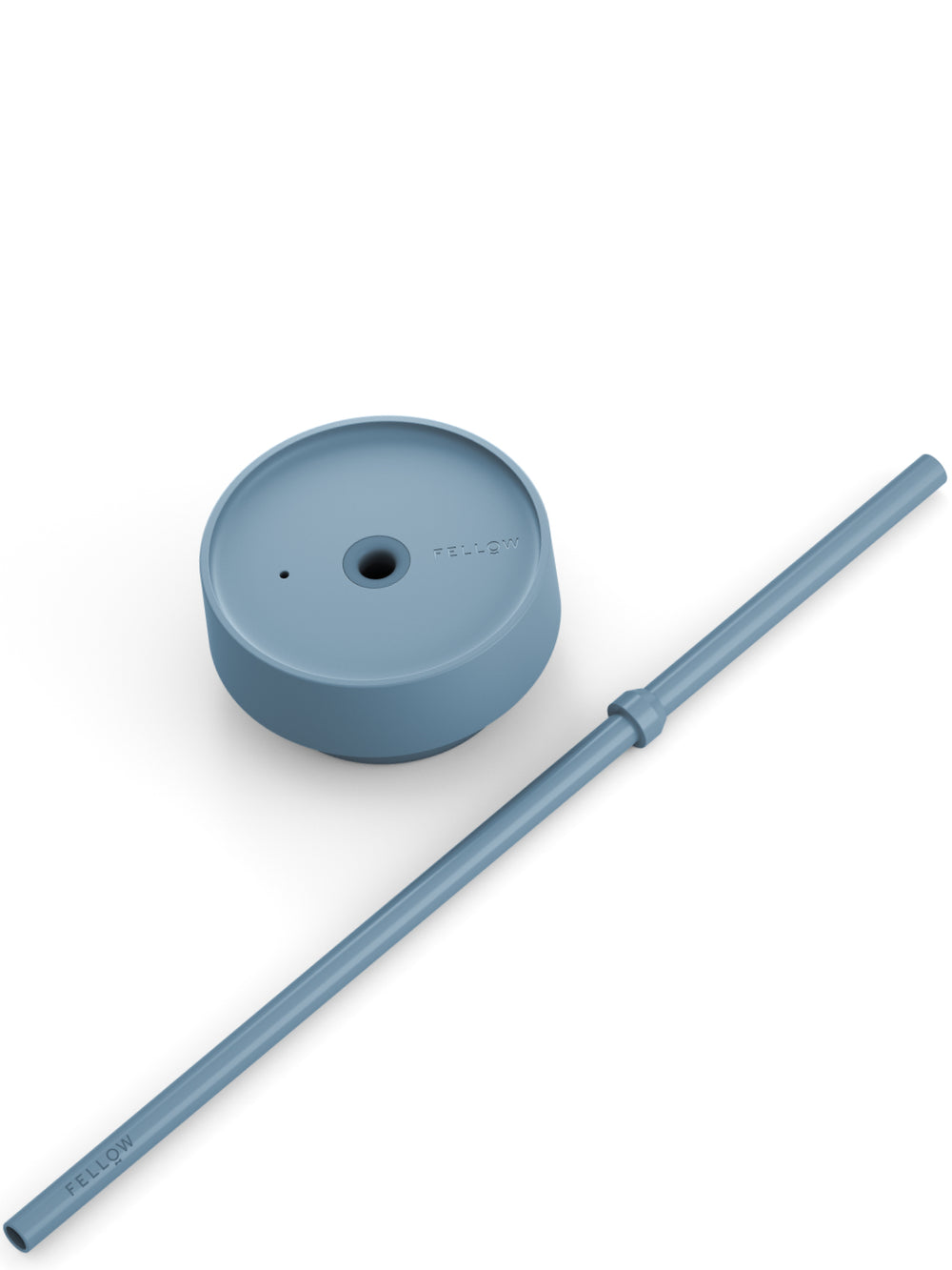 Photo of FELLOW Carter Cold Replacement Lid + Straw (591ml/20oz) ( Hazy Blue ) [ Fellow ] [ Parts ]