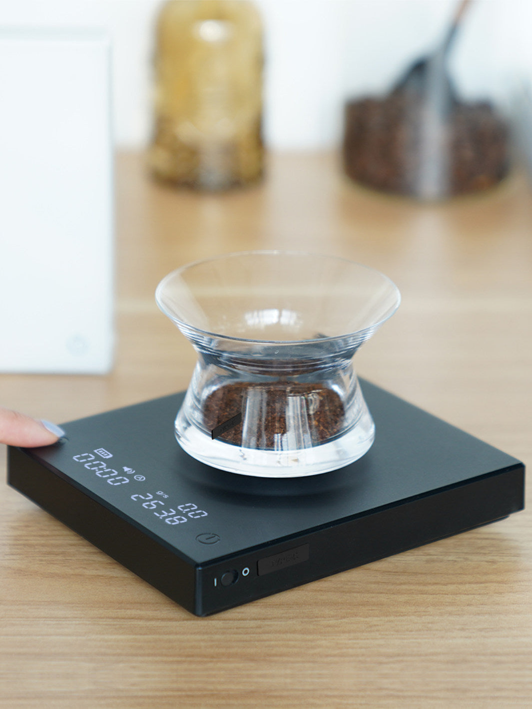 TIMEMORE Black Mirror BASIC 2 Coffee Scale (Black) (Lightly Used)