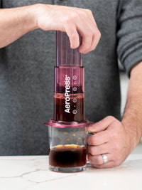 Photo of AeroPress Clear Coffee Maker (Pink) (Damaged Box) ( ) [ Yard Sale ] [ Yard Sale ]