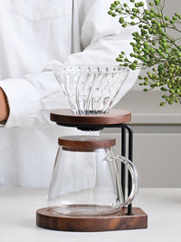 Photo of HARIO Drip Stand (Walnut) ( ) [ HARIO ] [ Brewing Accessories ]